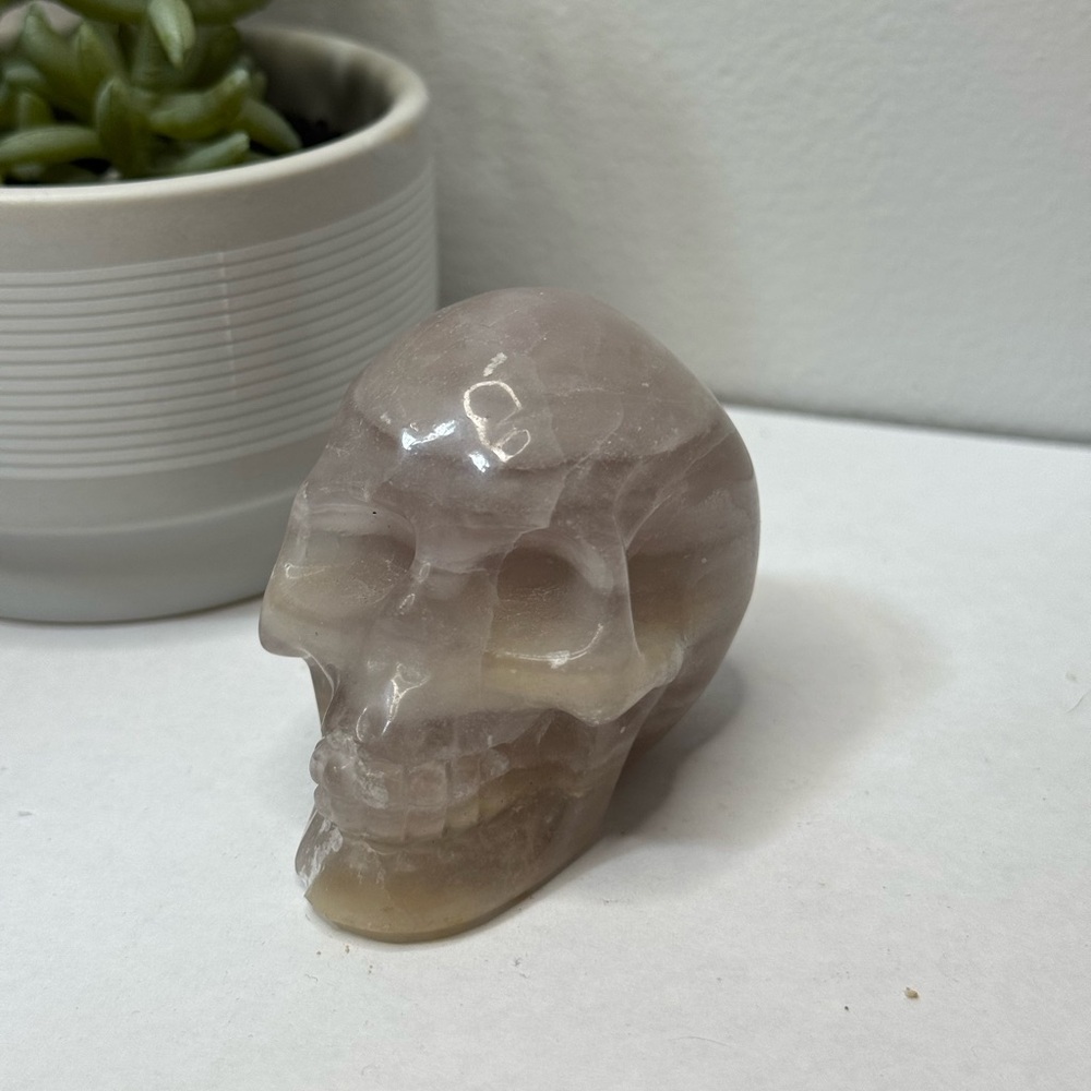 Fluorite Crystal Skull